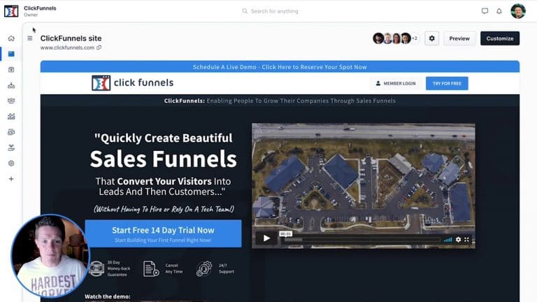 ClickFunnels Funnel hub